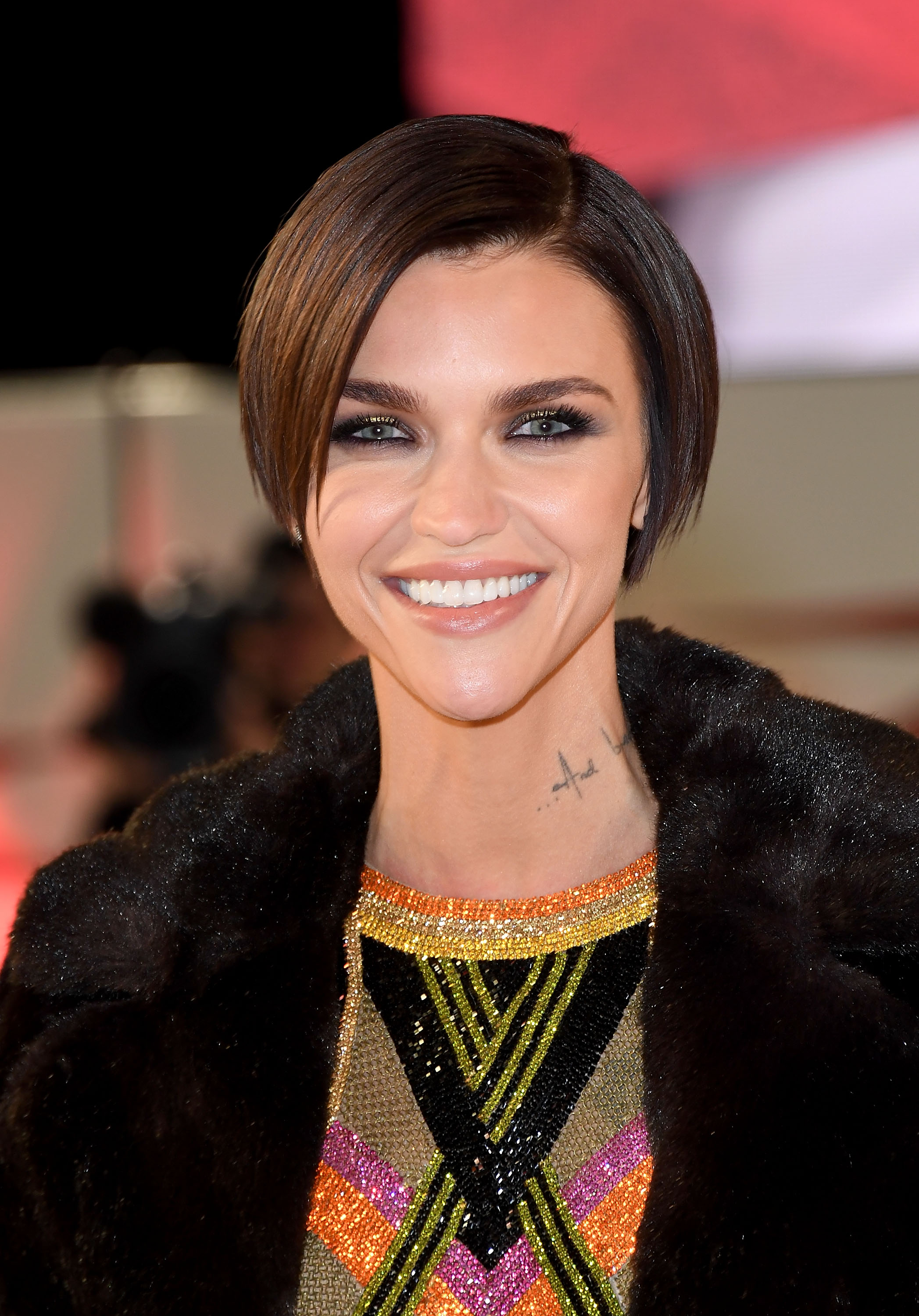 LONDON, ENGLAND - JANUARY 10: Ruby Rose attends the European Premiere of Paramount Pictures' 