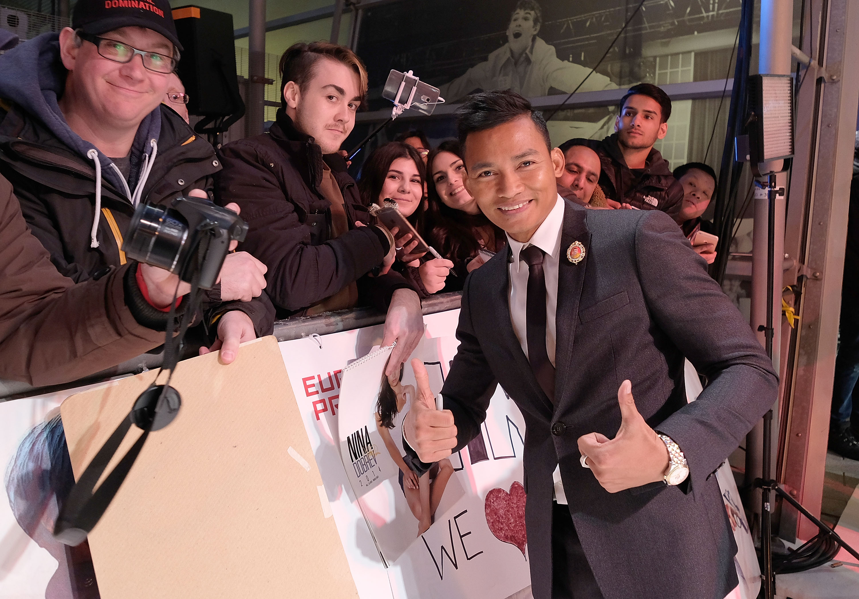 LONDON, ENGLAND - JANUARY 10: Tony Jaa attends the European Premiere of Paramount Pictures' 